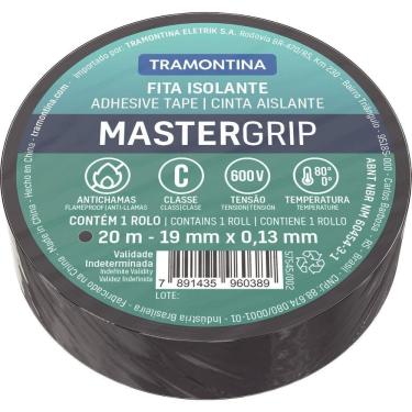 Imagem de Fita Isolante Classe C 0,13x19 Mm Tramontina Preta 20 M Tramontina