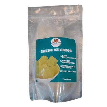 Imagem de Petisco Natural Congelado Caldo de Ossos de Avestruz 180gr - NATURAL P