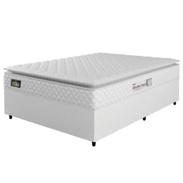 Imagem de Cama Box Casal Queen Colchão Espuma D33 Pillow Top New Millenium 158x1
