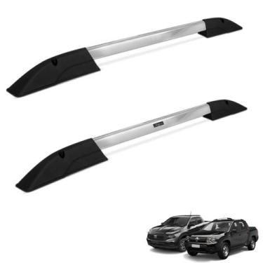 Imagem de Rack De Teto Longarina Oroch Express Fiat Toro Endurance Polido Execut