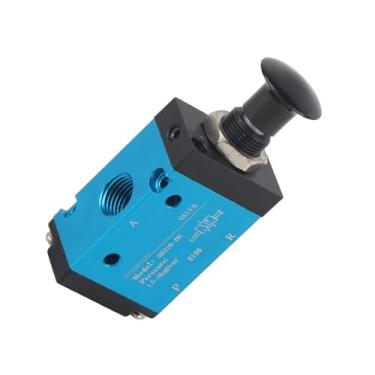 Imagem de Keenso Válvula Manual Válvula de Ar de Duas Posições para Ferramentas Industriais e Pneumáticas, 3R210-08 Máquina de Compressor de Ar para Trabalhadores Fatoriais