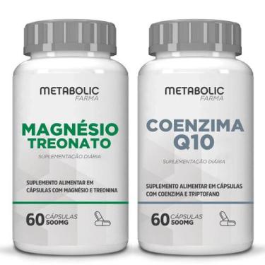 Imagem de Magnesio L Treonato Coenzima Q10 120cp Metabolic Farma