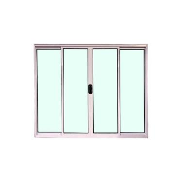 Imagem de Janela 4 Folhas Branco 120x120 Linha 18 Esmeralda