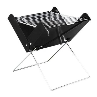Imagem de Churrasqueira Portatil A Carvao Dobravel Camping Praia Slim Completa