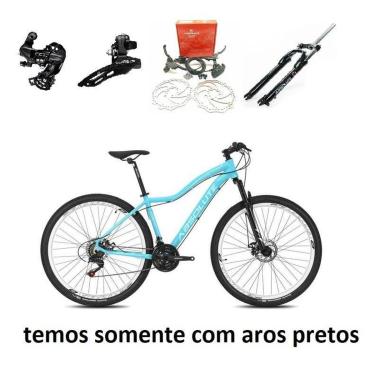 Imagem de Bicicleta Aro 29 Absolute Hera Feminina 24v Shimano K7 Freio Hidráulico Garfo com Trava-Feminino