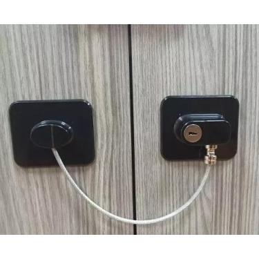 Imagem de Trava De Segunca Chave P/ Porta Gavetas Beber Crianca - Minymix