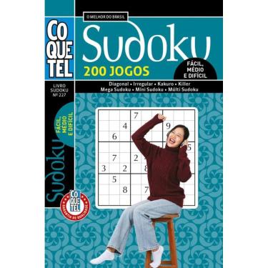 Imagem de Livro Coquetel Sudoku 227: Fácil, médio e difícil