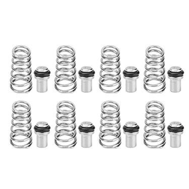 Imagem de 8pcs válvula de poppet boa travessura sem vazamento resistente à corrosão Use facilmente a instalação da válvula poppet de trava da bola