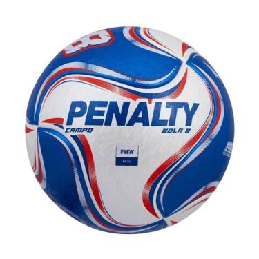 Imagem de Bola Penalty Campo 5214176151 8 Xxv Usa - Edição, Cinza, Azul, Vermelh