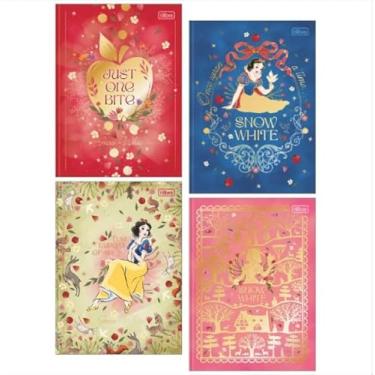 Imagem de Tilibra Caderno Branca de Neve, Capa Dura, 80 Folhas Decoradas, 17,7 x 24 cm, Brochura CAPAS SORTIDAS 1 UNIDADE DE CADERNO
