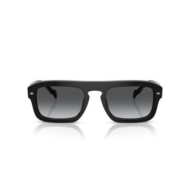 Imagem de Óculos de Sol Vogue Eyewear Polarizado 0VO5620S W44/T3 Tam 53 / Preto - Lentes Cinza Gradiente