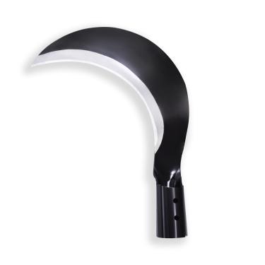 Imagem de FOCMKEAS 1 pce 260 mm/10,24 pol. foice de limpeza de escova de aço manganês para grama, ferramentas de remoção de ervas daninhas para jardim, foice de dente de serra curvada, machado de facão para