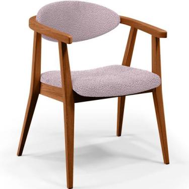 Imagem de Poltrona Decorativa Para Sala De Estar E Recepção Cecília L02 Bouclê R