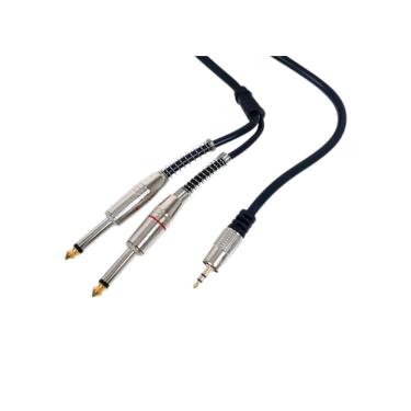 Imagem de Cabo P10 Mono X P2 Stereo  MXT 1.8 Metros Ouro