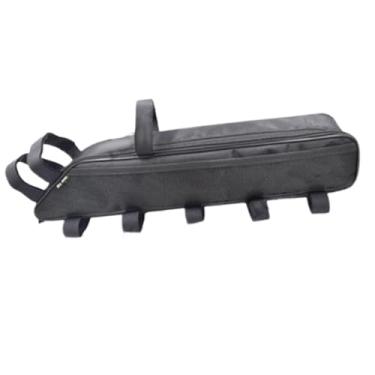 Imagem de Colaxi Bolsa de armazenamento para quadro de bicicleta, mochila para ciclismo, zíper, à prova d'água, bolsa frontal para tubo superior, para bicicletas, Style B