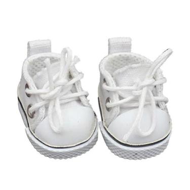 Imagem de Tênis Labubu Para Bonecas 15cm 17cm Roupas Casuais De Algodão Acessóri