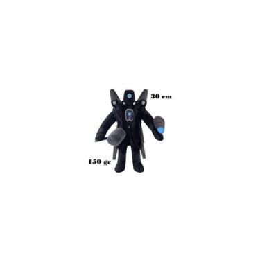 Imagem de Toy de pelúcia Titan Plush Camera Man Skibidi Toilet 30cm - Lightbek O