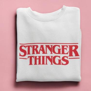 Imagem de Camiseta Stranger Things Feminina Serie Eleven - NoBrand, Branco, G-Un