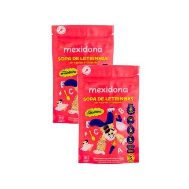 Imagem de Kit 2 Sopa de Letrinhas Mexidona com Legumes e Franguinho 90g