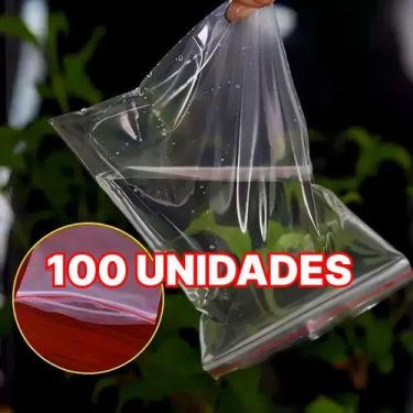 Imagem de 100 Un Saco Zip Lock Inoven Para Vedar N1 5x7cm