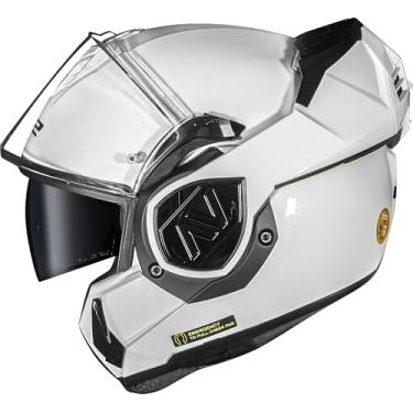 Imagem de Capacete Ls2 Advant FF906 Monocolor White - Branco - 62