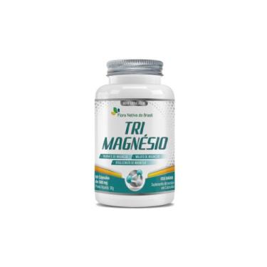 Imagem de Tri Magnésio Taurato+Malato+Bisglinato de Magnésio 60 cps Flora Nativa