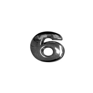 Imagem de Emblema de Carro Número 6 - Personalize seu Veículo