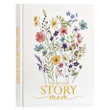 Imagem de Livro Journal Lanpn Mom Life Story com mais de 270 Prompts Leather