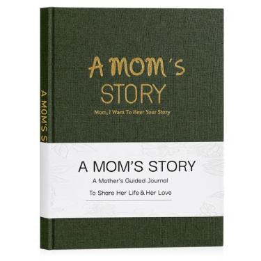 Imagem de Capa dura de linho Journal Artmag Mom's Life Story 25,5x19 cm