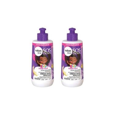 Imagem de Creme Pentear Salon Line 300ml Sos Kids Super Oleos-2un