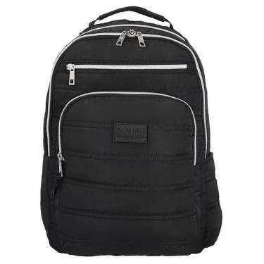 Imagem de Mochila Xtrem Para Notebook Vermont 332 Preto e Prata-Unissex