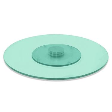 Imagem de Prato Giratório Vidro Temperado 8Mm Esmeralda 90Cm