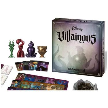 Imagem de Jogo de Tabuleiro Estratégico Ravensburger Disney Villainous Introduction to Evil Disney 100 - Para Maiores de 10 Anos