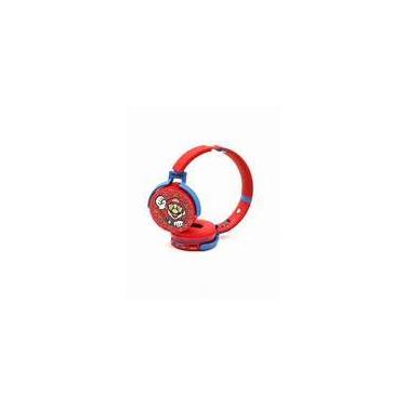 Imagem de Fone de Ouvido Bluetooth Infantil, Over Ear, 10h de Bateria, Alcance 10m, Laranja