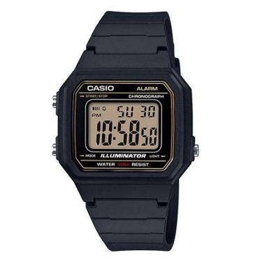 Imagem de Relógio Masculino Casio Iluminator W-217H 9Av Preto Digital