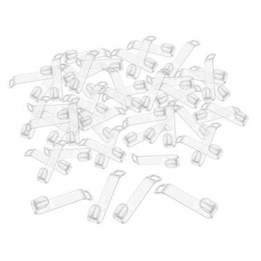 Imagem de WeiLaiKeQi 50 peças de ganchos para cabides organizadores de armários, ganchos resistentes que economizam espaço, cabides em cascata, clipes para de camisas,