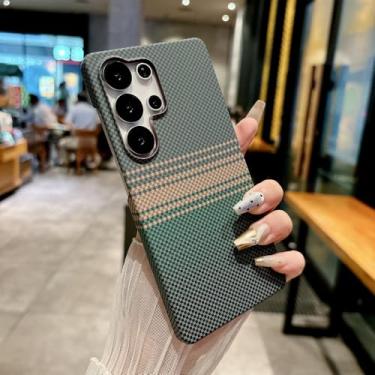 Imagem de Capa protetora de PC rígido com textura e padrão para Samsung Galaxy S25 S24 S23 S22 Ultra Plus com proteção magnética sem fio, D, para Galaxy S23+