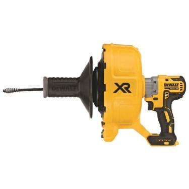 Imagem de Desentupidor para Manutenção de Canos 20V MAX XR, Bateria não Inclusa, DEWALT DCD200B, Amarelo