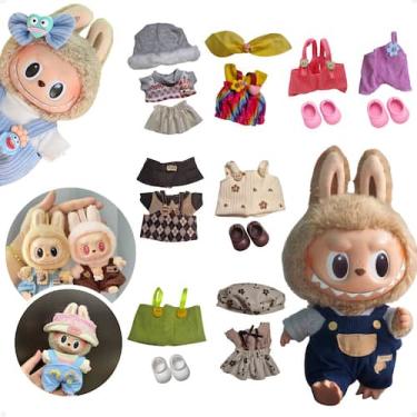 Imagem de Roupinha Labubu Roupas Exclusivas P/bonecos Chaveiro Lafufu - OTEMU, S