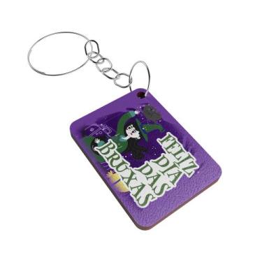 Imagem de Kit 25 Chaveiros MDF Halloween Lembrancinha Dia das Bruxas - Dk Decor,