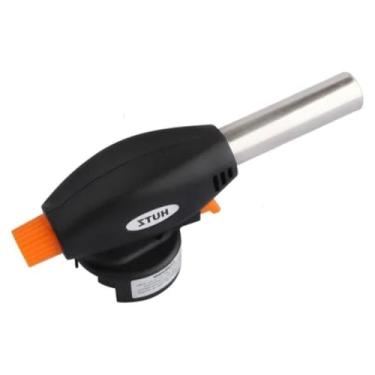 Imagem de Maçarico Gourmet Culinário Portátil Multiuso Manual Casa Cozinha