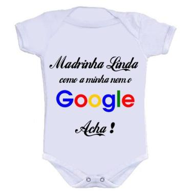 Imagem de Body Divertido - Madrinha Google - KALUNDU KIDS, P