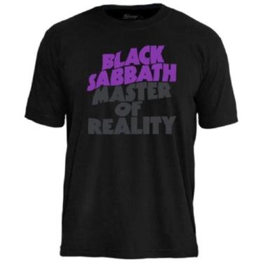Imagem de Camiseta de Banda Black Sabbath Stamp Unissex  Oficial Heavy Metal  10