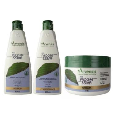 Imagem de Kit Arvensis Pós Progressiva Shampoo Condicionador Máscara