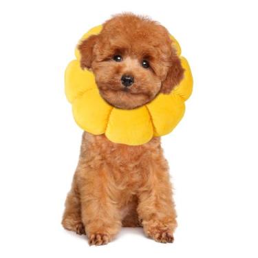 Imagem de Soft Dog Cone HOMBYS para cães e gatos em forma de flor XXXL