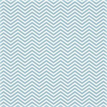 Imagem de Tecido Tricoline Mini Chevron Azul - Peripan - 50 x 150 cm - Ideal par