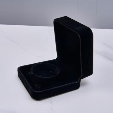 Imagem de Caixa de joias, caixas de presente pequenas, caixa de presente de pulseira preta