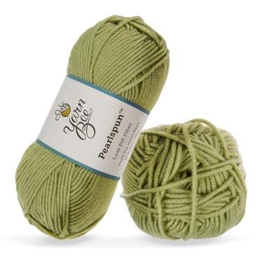 Imagem de Hobby Lobby Matcha Mondays Yarn Bee Pearlspun Low Pill Fiber Y, unidade