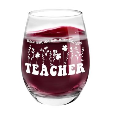 Imagem de Presentes de agradecimento para professores, taças de vinho para mulheres, presente de Natal para o dia dos professores, presente de flor exclusivo para aniversário, ação de graças, dia dos namorados