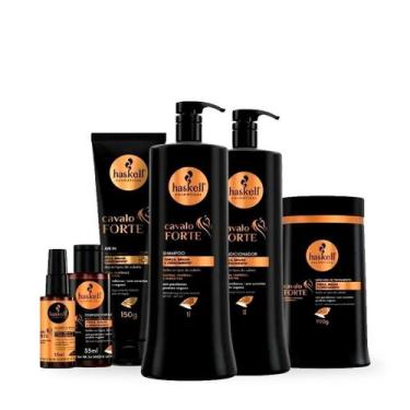 Imagem de Haskell Cosméticos Cavalo Forte Kit Completo 900g 6 Itens